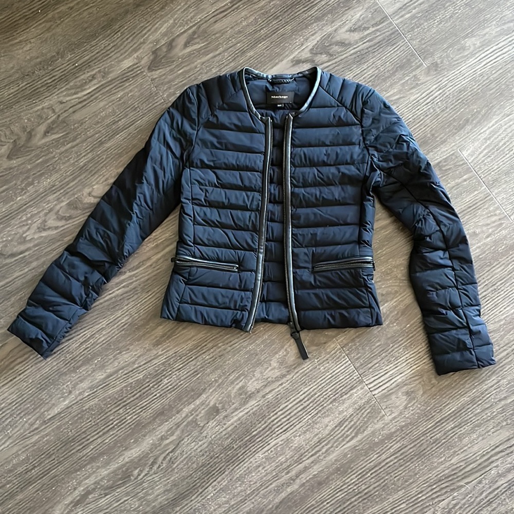 New Mackage Black Down Puffer Jacket